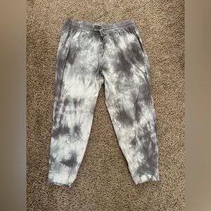Torrid Rayon Lightweight Gray Tie Dye Joggers XL